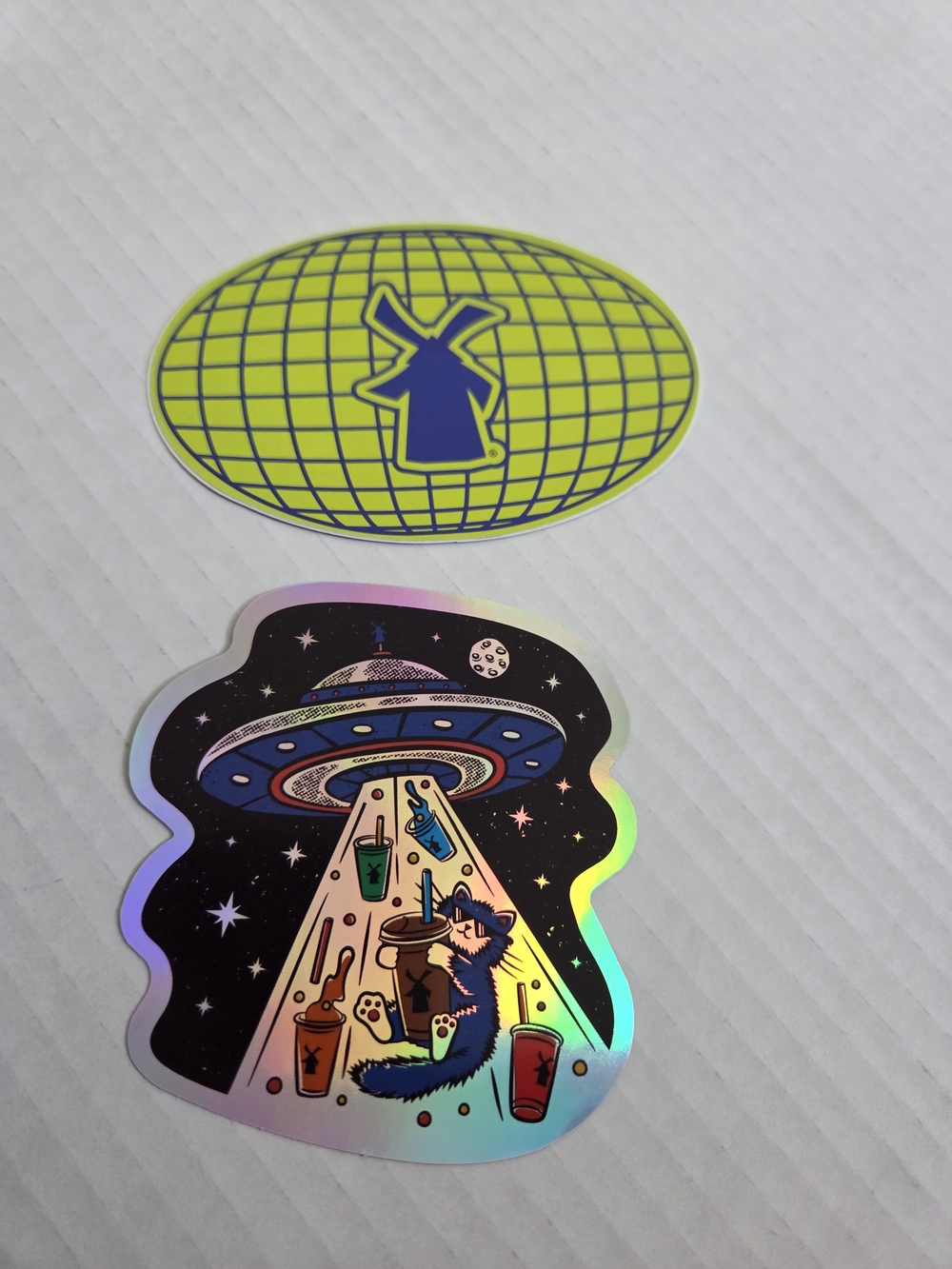 Dutch Bros authentic stickers from previous sticker drops